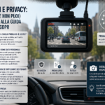 Dashcam e privacy: cosa puoi (e non puoi) riprendere alla guida secondo il GDPR Dashcam e privacy